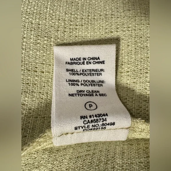 NWOT Anthropologie Avec Les Filles Tweed Cropped Hooded Jacket • Artichoke • M - Picture 11 of 12